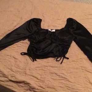 Medium black dressy shirt